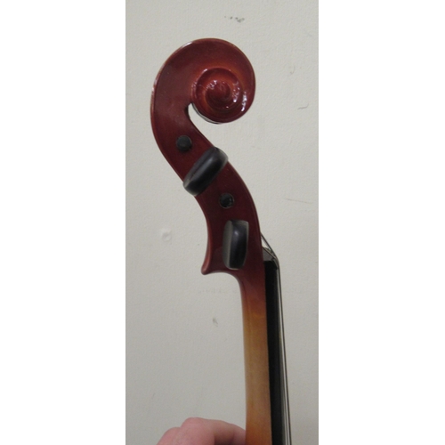 70 - A Maurice Debourde violin, circa 1995, with a 14.5