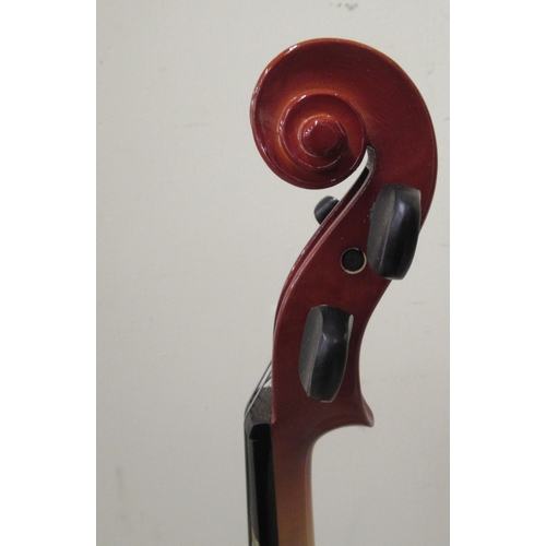 70 - A Maurice Debourde violin, circa 1995, with a 14.5