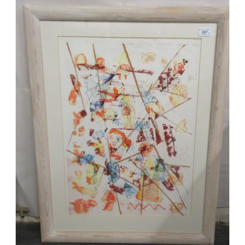 106 - After Per Kirkeby &ndash; a series of five abstract studies&nbsp; Limited Edition prints&nbsp; beari... 
