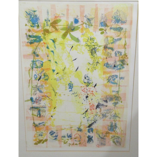 106 - After Per Kirkeby &ndash; a series of five abstract studies&nbsp; Limited Edition prints&nbsp; beari... 