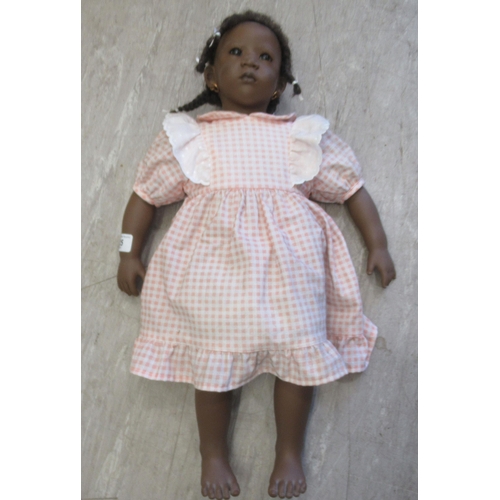 128 - An Annette Himstedt composition doll 'Sanga'&nbsp; 22
