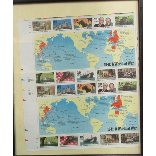 139 - An uncollated collection of postage stamps, mainly 20thC and various stock books