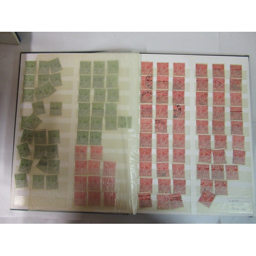 139 - An uncollated collection of postage stamps, mainly 20thC and various stock books