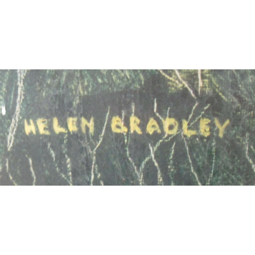 148 - After Helen Bradley - 'Sunday Afternoon in Alexandra Park'&nbsp; coloured print&nbsp; bears a blinds... 