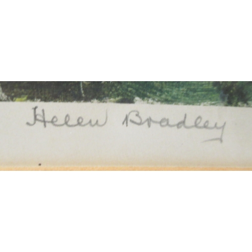 148 - After Helen Bradley - 'Sunday Afternoon in Alexandra Park'&nbsp; coloured print&nbsp; bears a blinds... 