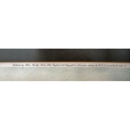 148 - After Helen Bradley - 'Sunday Afternoon in Alexandra Park'&nbsp; coloured print&nbsp; bears a blinds... 