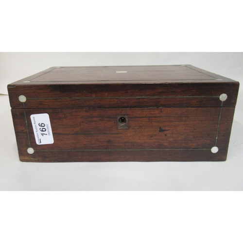 166 - A late Victorian novelty skeletal 'Mermaid Fairy Dog' displayed in a glazed mahogany box case  10