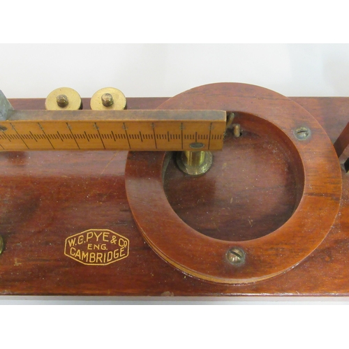 170 - A Fafix Bakelite cased slide projector; two similar Galvanometers; and an unidentified scientific in... 