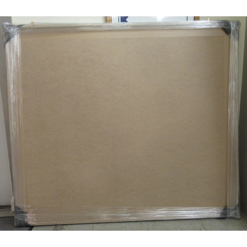 146 - An early 20thC Japanese Kabuki dance-drama theatre poster, featuring the characters in dramatic pose... 