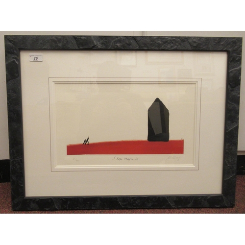 マッケンジーソープ　版画　I hope they're in After MacKenzie Thorpe - 'I Hope They're in' Limited Edition 89