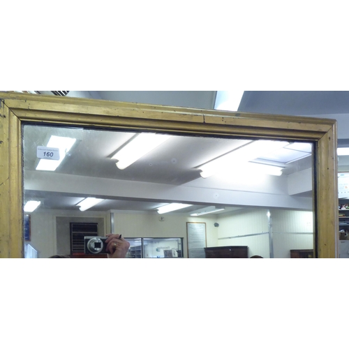 160 - An early 20thC gilt framed dressing mirror  84