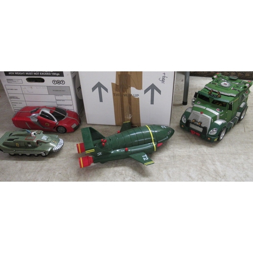 175 - Toys: to include Thunderbirds; Captain Scarlet; and Spiderman