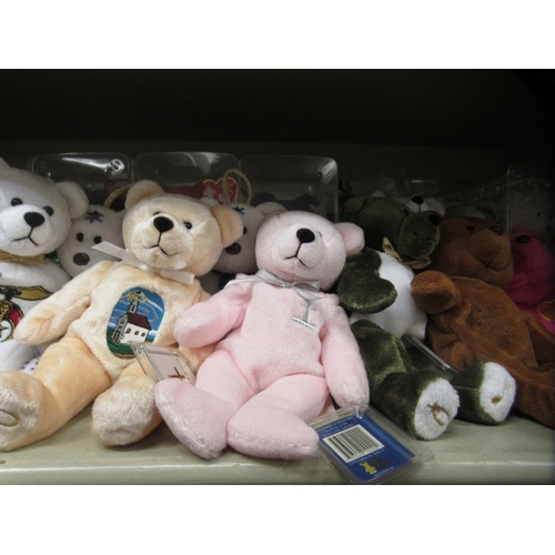 209 - Approx. eighty TY Beanie Babies; and other soft toys  some boxed 