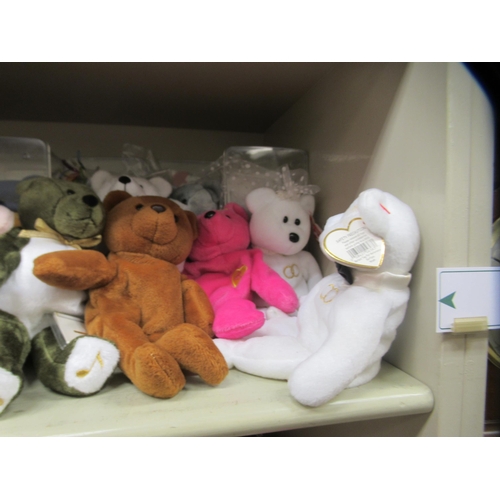 209 - Approx. eighty TY Beanie Babies; and other soft toys  some boxed 