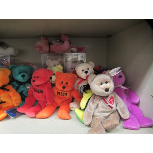 209 - Approx. eighty TY Beanie Babies; and other soft toys  some boxed 