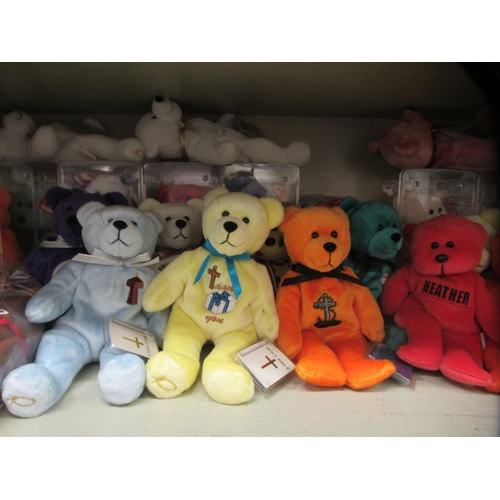 209 - Approx. eighty TY Beanie Babies; and other soft toys  some boxed 