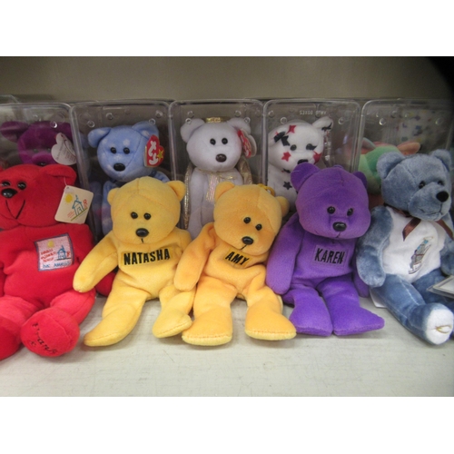 209 - Approx. eighty TY Beanie Babies; and other soft toys  some boxed 