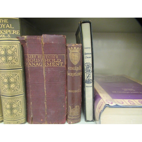 286 - Books, general reference: to include 'The Royal Shakespeare' vol 1-3; 'English Goldsmiths & Thei... 