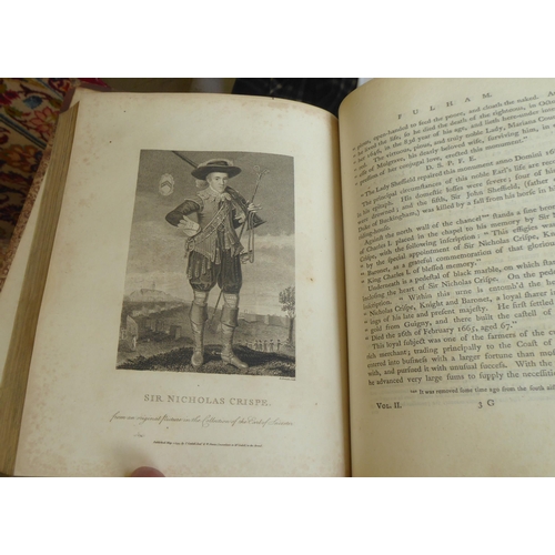 330 - Books: 'The Environs of London 1795' in six volumes