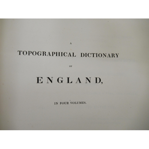 331 - Books: 'A Topographical Dictionary of England 1831' in four volumes