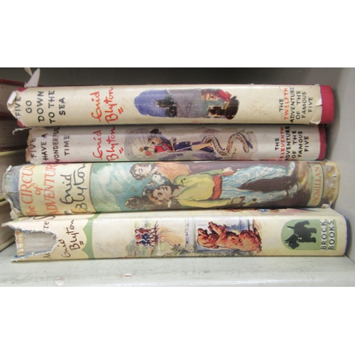 332 - Books, eight Enid Blyton Editions: to include 'Five go down to the Sea'