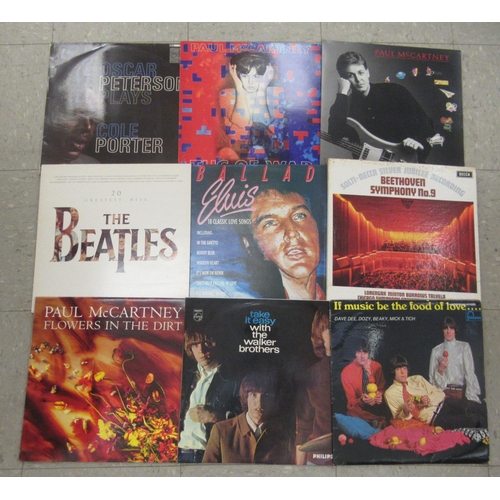 345 - Vinyl albums: to include Elton John, Jerry Lee Lewis, Louis Armstrong, Paul McCarthy and UB40