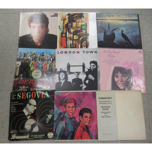 345 - Vinyl albums: to include Elton John, Jerry Lee Lewis, Louis Armstrong, Paul McCarthy and UB40