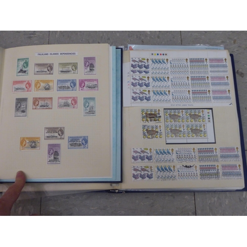 107 - Uncollated postage stamps: to include unused British  examples