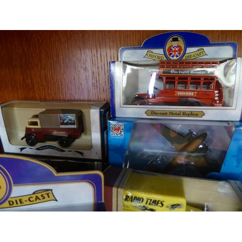 79 - Diecast model vehicles: to include a Corgi Double Decker bus  boxed