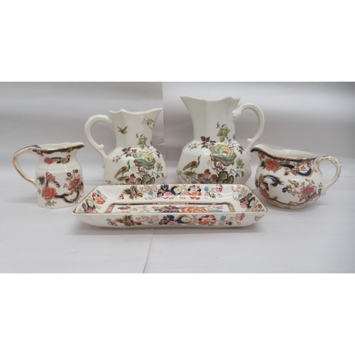 103 - Decorative ceramics: to include a Masons Ironstone china ginger jar and cover&nbsp; 4