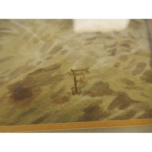 215 - Early 20thC British School - haymaking with women and children in the foreground  watercolour  bears... 