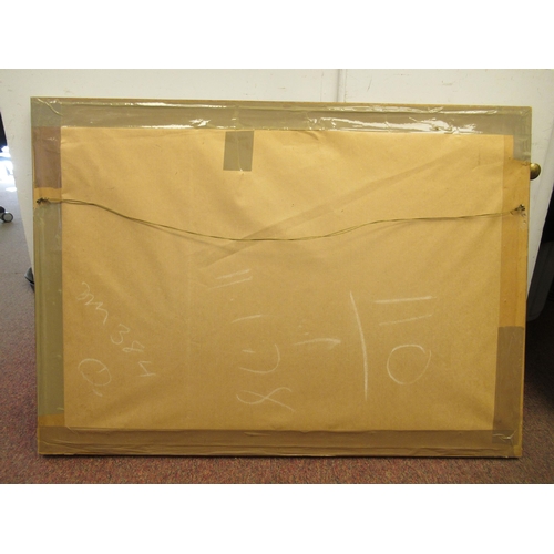 215 - Early 20thC British School - haymaking with women and children in the foreground  watercolour  bears... 