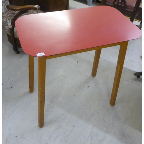240 - A pair of 1950s/1960s Benchairs of Stowe beech framed dining chairs, each with a faux black hide bac... 