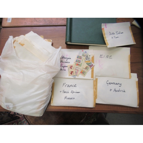 79 - Uncollated postage stamps: to include British, USA and Australian issues&nbsp;