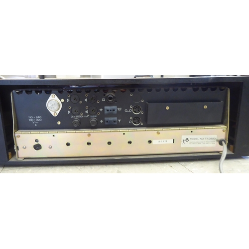 216 - Stereo equipment, viz. a Bush Arena 3 waveband radio; an Alwa Creators stereo; a Garrard automatic t... 