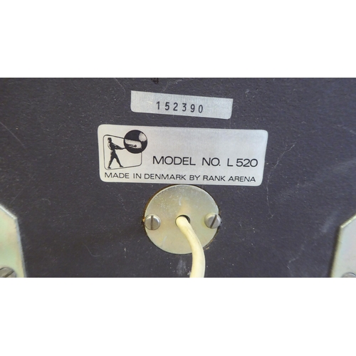 216 - Stereo equipment, viz. a Bush Arena 3 waveband radio; an Alwa Creators stereo; a Garrard automatic t... 