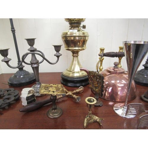49 - WITHDRAWN - 19thC and later decorative and functional metalware