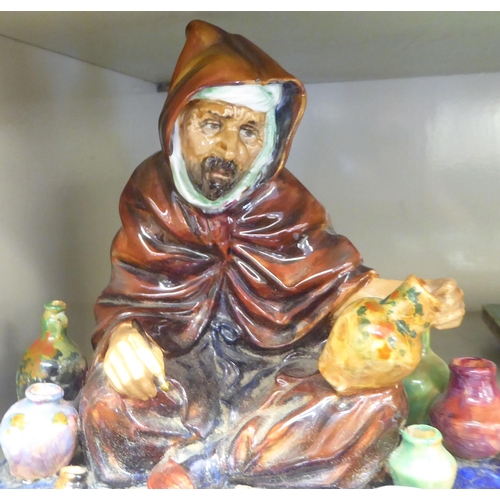 102 - A Royal Doulton china figure 'The Potter'  HN1493  7