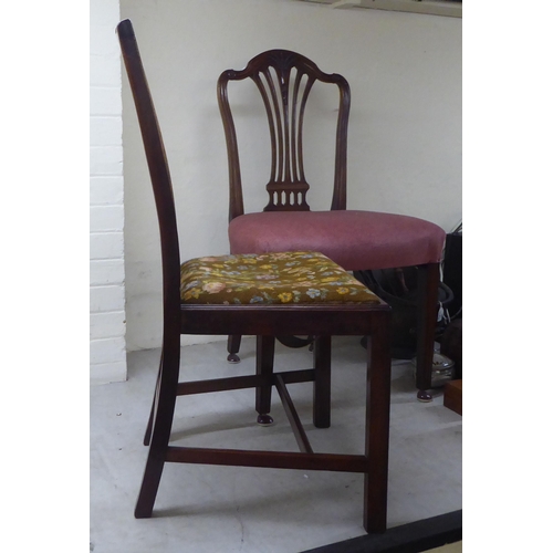 140 - Small 19th & 20thC furniture: to include a mahogany wine table  22