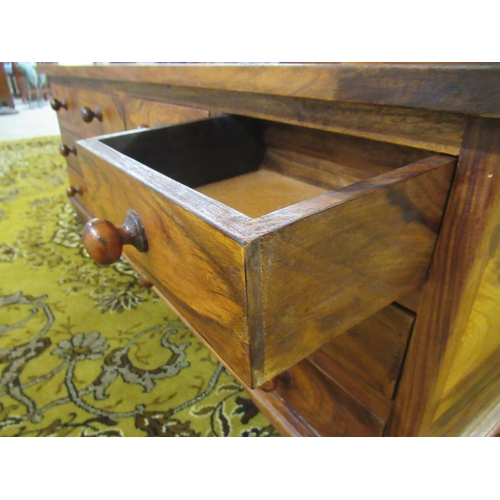 233 - A modern hardwood coffee table with a hinged lid, on a plinth  17