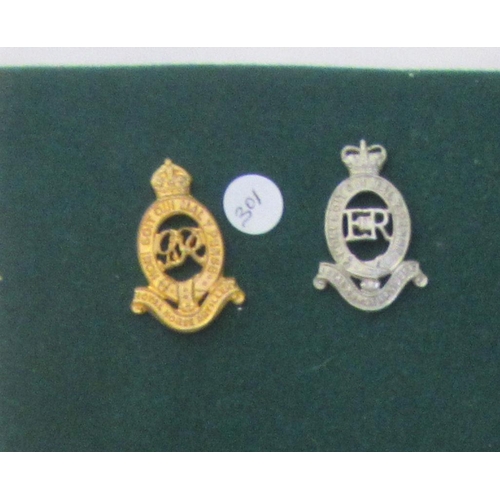 274 - Uncollated military cap badges, some restrikes: to include Queen Mary's Army Academy Core   (Please ... 