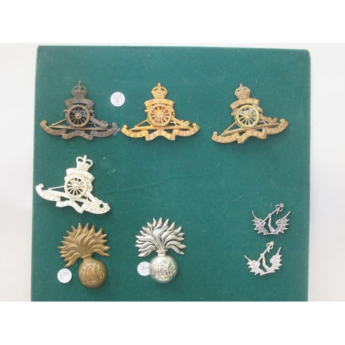 275 - Uncollated military cap badges, some copies: to include Duke of Cornwall Light Infantry (Please Note... 