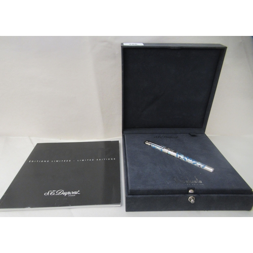 286 - An Andalusia for Dupont, Paris, Limited Edition fountain pen with original paperwork