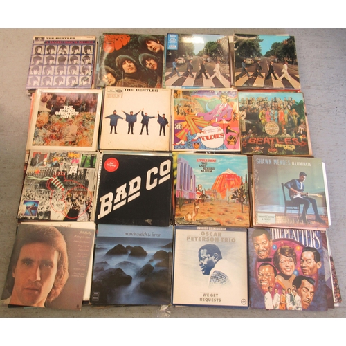 303 - Vinyl albums, comprising nearly 190 recordings, representing an iconic selection of rock and pop fro... 