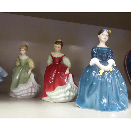 83 - Six ceramic figures: to include a Royal Doulton china figure 'Make Believe'  HN2225  5