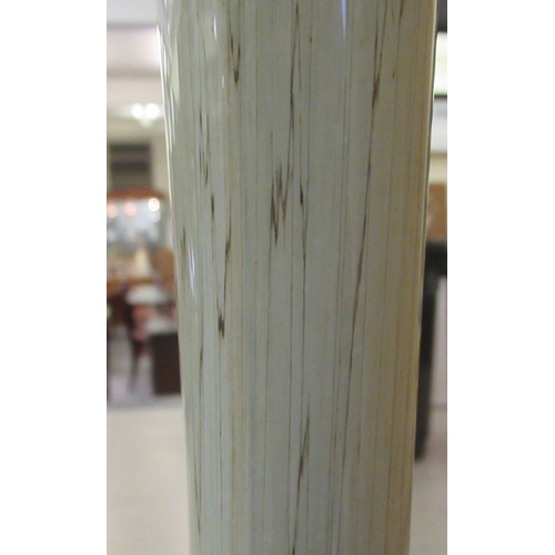 18 - A Jack in the pulpit design Art Glass floorstanding vase  32