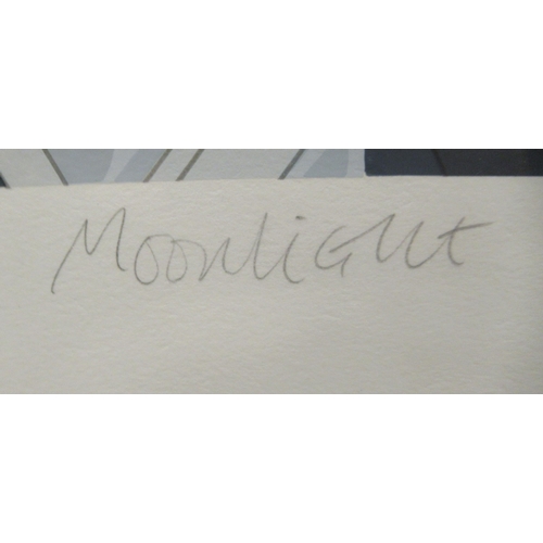 271 - After Jeffery Edwards - 'Moonlight'  Limited Edition print 34/85  bears a pencil signature... 