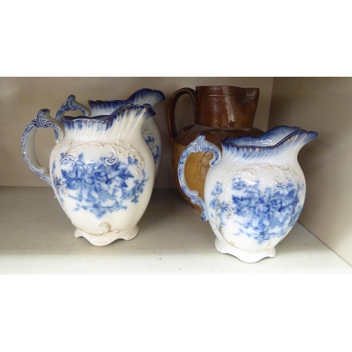 273 - Ceramics: to include a Royal Doulton stoneware two tone harvest jug  9