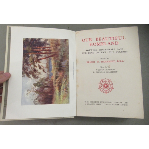 50 - Books: 'Our Beautiful Homeland' published by Gresham Ltd, in nine volumes