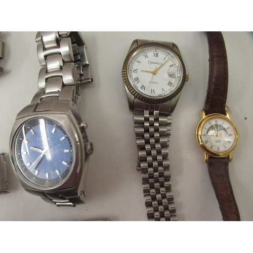 51 - Modern strapped wristwatches: to include Citrone and Scotcade